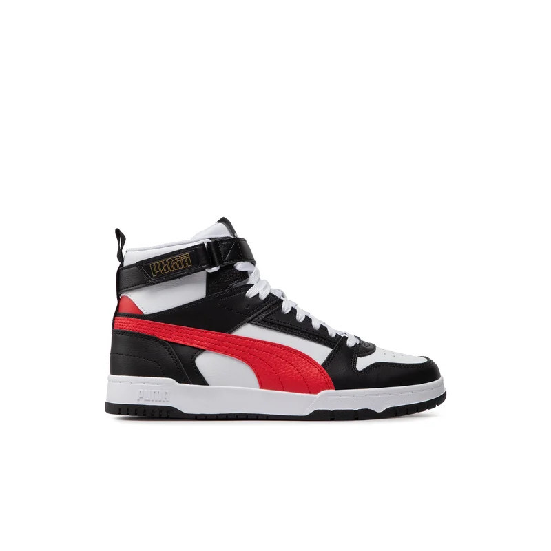 ZAPATILLA PUMA RBD GAME WHITE- RED-BLACK-GOLD