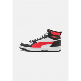 ZAPATILLA PUMA REBOUND JOY WHITE-RED-BLACK