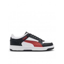 ZAPATILLA PUMA REBOUND JOY LOW WHITE-URBAN RED-WHITE