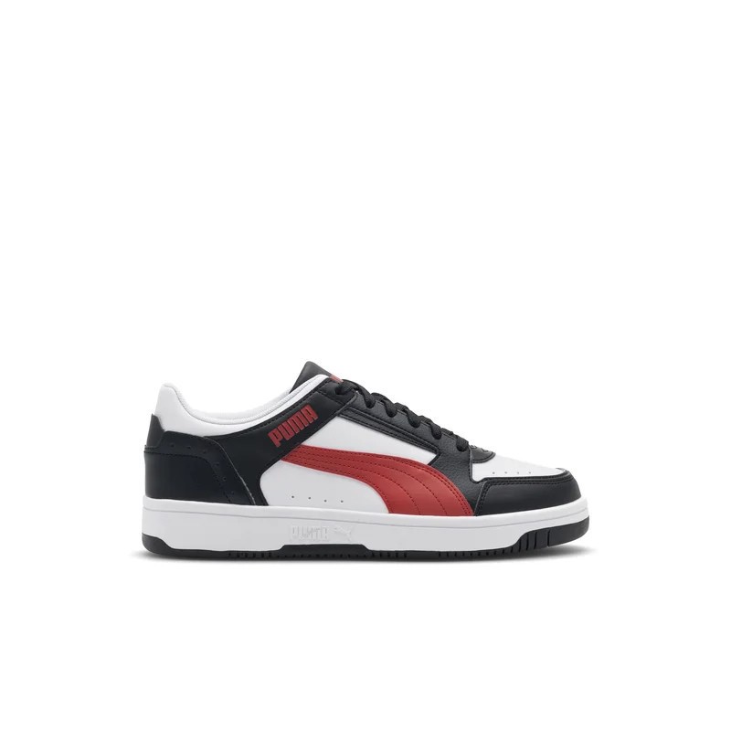 ZAPATILLA PUMA REBOUND JOY LOW WHITE-URBAN RED-WHITE