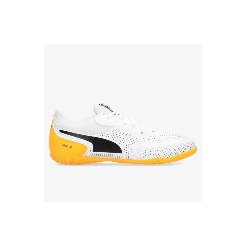 ZAPATILLA PUMA TRUCO III Jr WHITE-BLACK PARA NIÑO