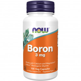 BORON 3MG/100 CAPSULAS  NOW