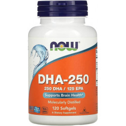 DHA-250DHA/125EPA 120 SOFGELS NOW