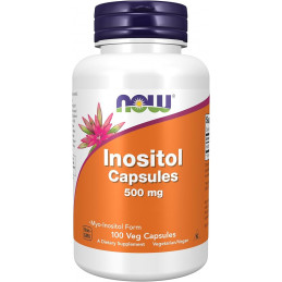 INOSITOL, 500MG - 100 CAPSSULAS  NOW