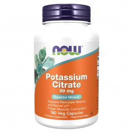 POTASSIUM CITRATE 99MG - 180 CAPSULAS