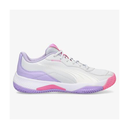 Nova Smash Wn´s silvermist-white-vividviolet de Padel Zapatillas Puma