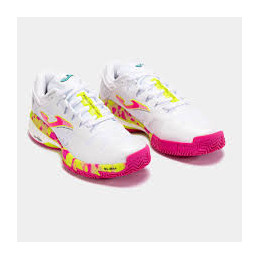 Zapatillas Joma T.slm lady 2202 white fuchaia de Padel