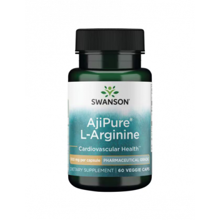 L ARGININE AJIPURE 60 CAPUSLAS  SWANSON