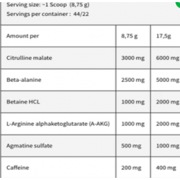 PRE ENTRENO MARYLAND MUSCLE MACHINE 385GR