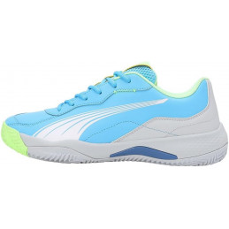 Zapatillas Puma Nova Smash luminous blue-pumawhite-gray de Padel