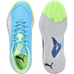 Zapatillas Puma Nova Smash luminous blue-pumawhite-gray de Padel