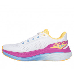 ZAPATILLA SKECHERS MAX CUSHIONING PROPULSION WHITE/ORANGE