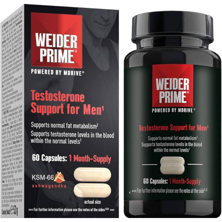 TESTOSTERONE SUPPORT FOR MEN WEIDER