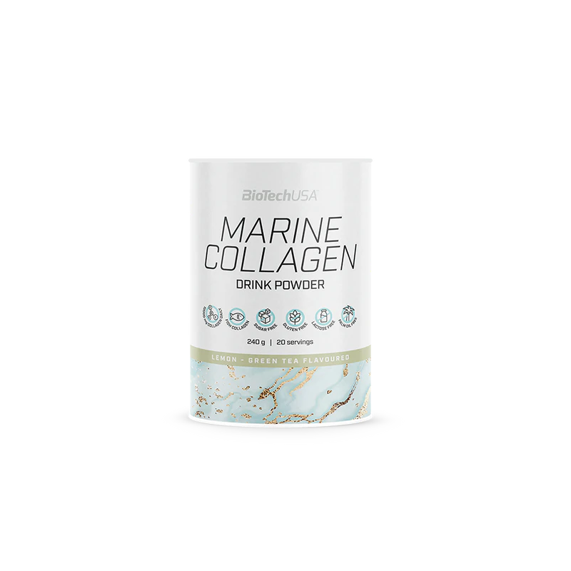 Marine Collagen  240 g té verde-limón Bio tech