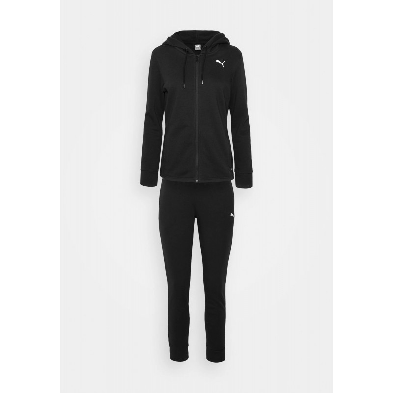 Clasic hooded tracksuit puma black