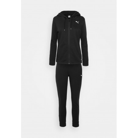 Clasic hooded tracksuit puma black