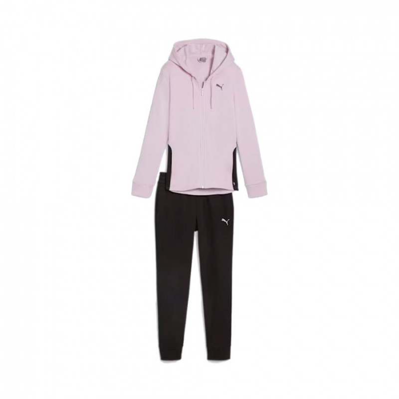 Classic hooded tracksuit grape mist