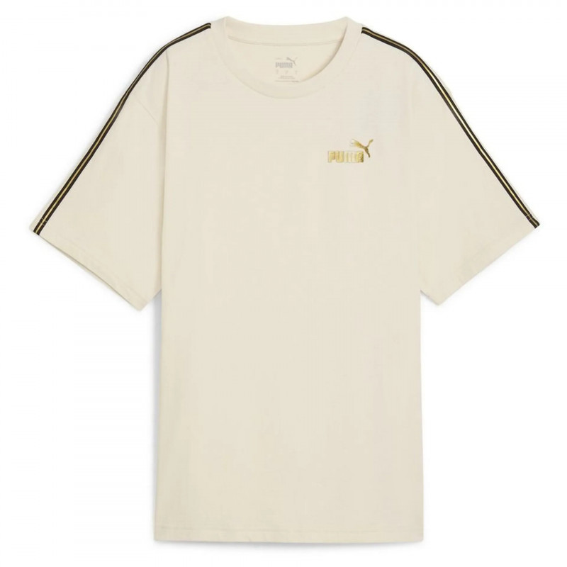 ESS TAPE MINIMAL GOLD Tee alpine snow