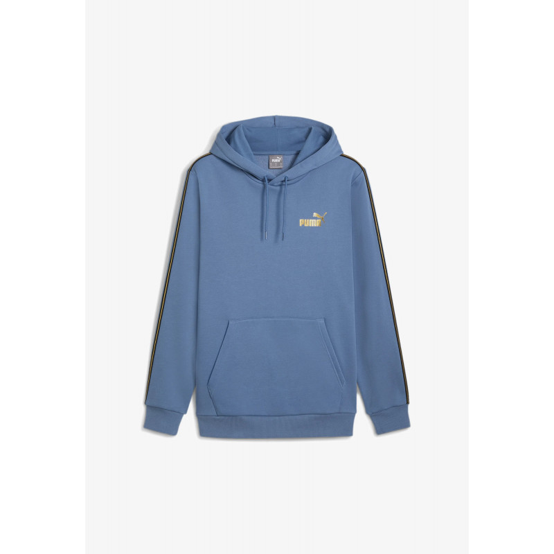 ESS TAPE MINIMAL GOLD Hoodie blue horizon