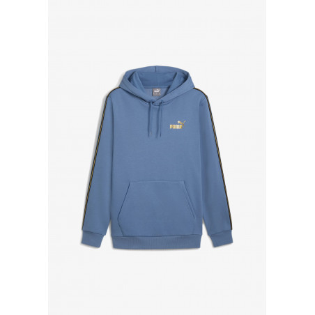 ESS TAPE MINIMAL GOLD Hoodie blue horizon