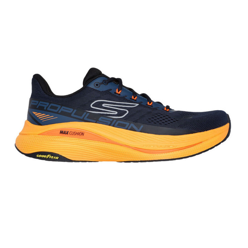 Max cushioning propulsion Navy/Orange SKECHERS