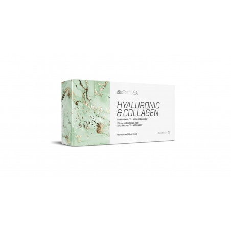 HYALURONIC Y COLLAGEN 120 cápsulas  Biotech