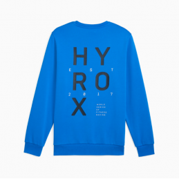 HYROX x PUMA Graphic Crew hyperlink blue