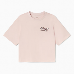 PUMA SCRIPT Tee island pink