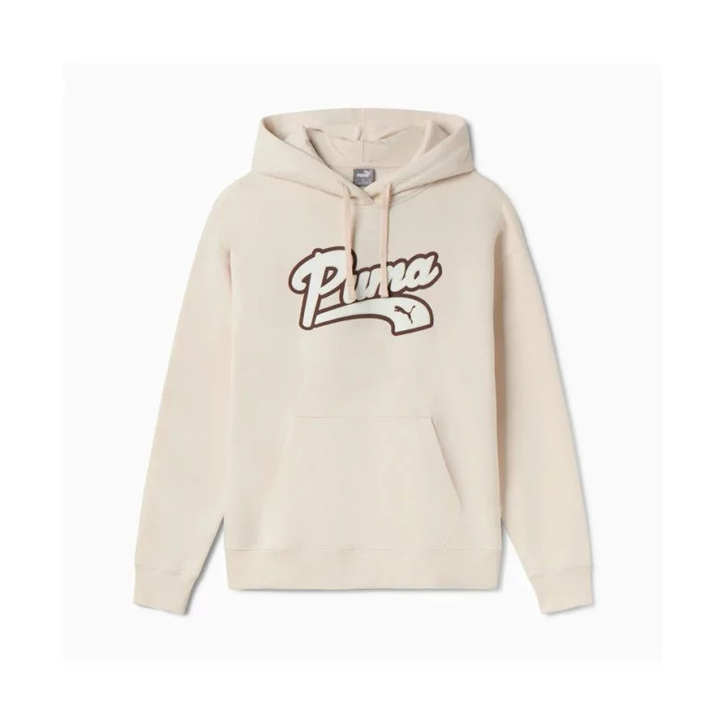 PUMA SCRIPT Hoodie FL alpine snow