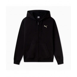 PUMA SCRIPT Hoodie FZ FL puma black