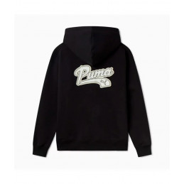 PUMA SCRIPT Hoodie FZ FL puma black