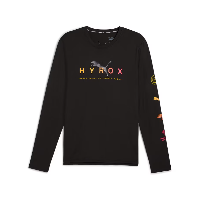 HYROX x PUMA Run LS Tee puma black