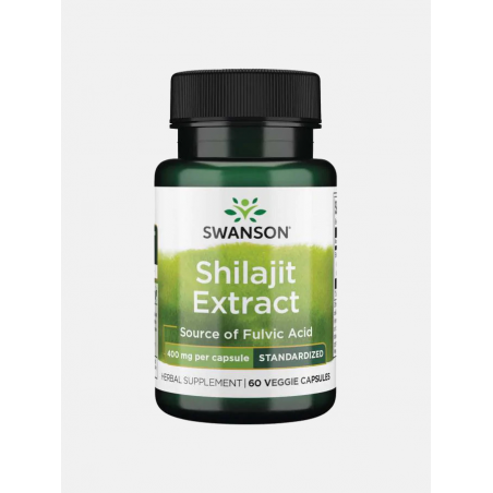 SHILAJIT EXTRACT, 400MG - 60 VCAPS SWANSON