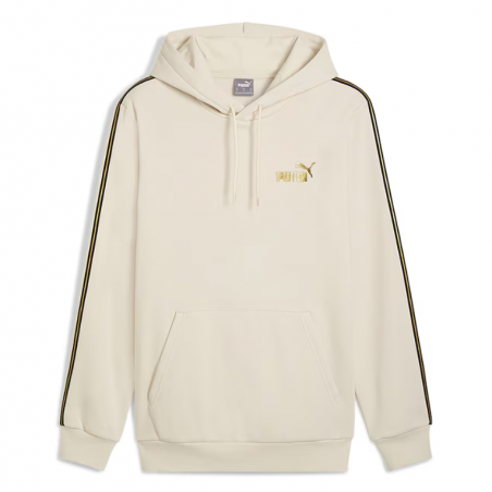 ESS TAPE MINIMAL GOLD Hoodie alpine snow