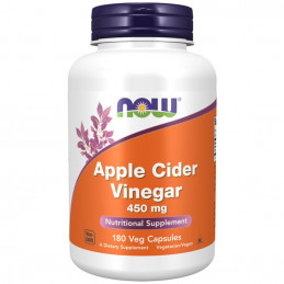 APPLE CIDER VINEGAR 450MG- 180 VCAPS NOW