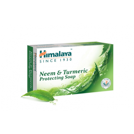 NEEM & TURMERIC PROTECTING SOAP- 75 GRAMS HIMALAYA