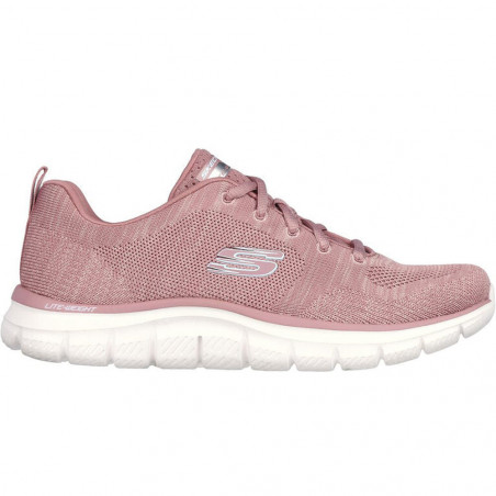 TRACK- NEW STAPLE DARK ROSE SKECHERS