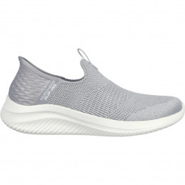 ULTRA FLEX 3.0- SMOOTH STEP LIGHT GRAY SKECHERS