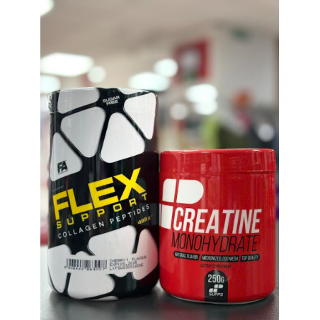 PACK FLEX COLLAGEN 495GR + CREATINE MONOHYDRATE 250GR