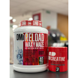 PACK RELOAD WAXY MAIZE 2KG + CREATINE MONOHYDRATE 250GR