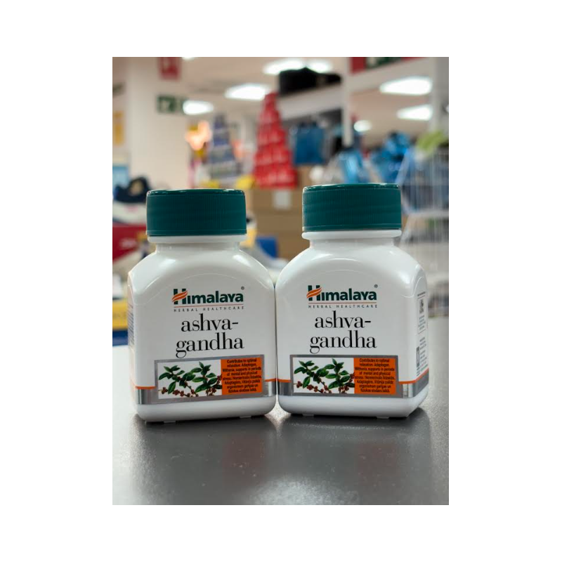 PACK ASHWAGANDHA 60 CAPS HIMALAYA (2 UNIDADES)