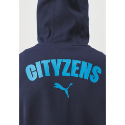 MCFC Casuals Hooded Jkt New Navy- Magic Blue