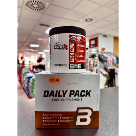 DAILY PACK 30 SERVICIOS + CREATINA 300 GR (REGALO)
