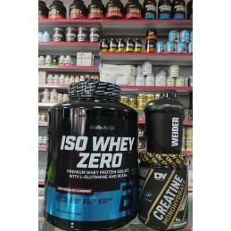 Pack Iso Whey Zero 1.8kg + Creatine 300gr + Shaker