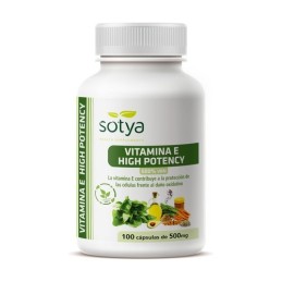 VITAMINA E HIGH POTENCY 100 CAPS 500 MG SOTYA