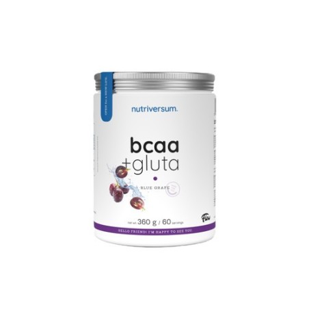 BCAA+GLUTA 360GR NUTRIVERSUM