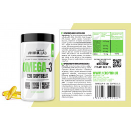 Omega 3 120 capsulas Hero.Lab