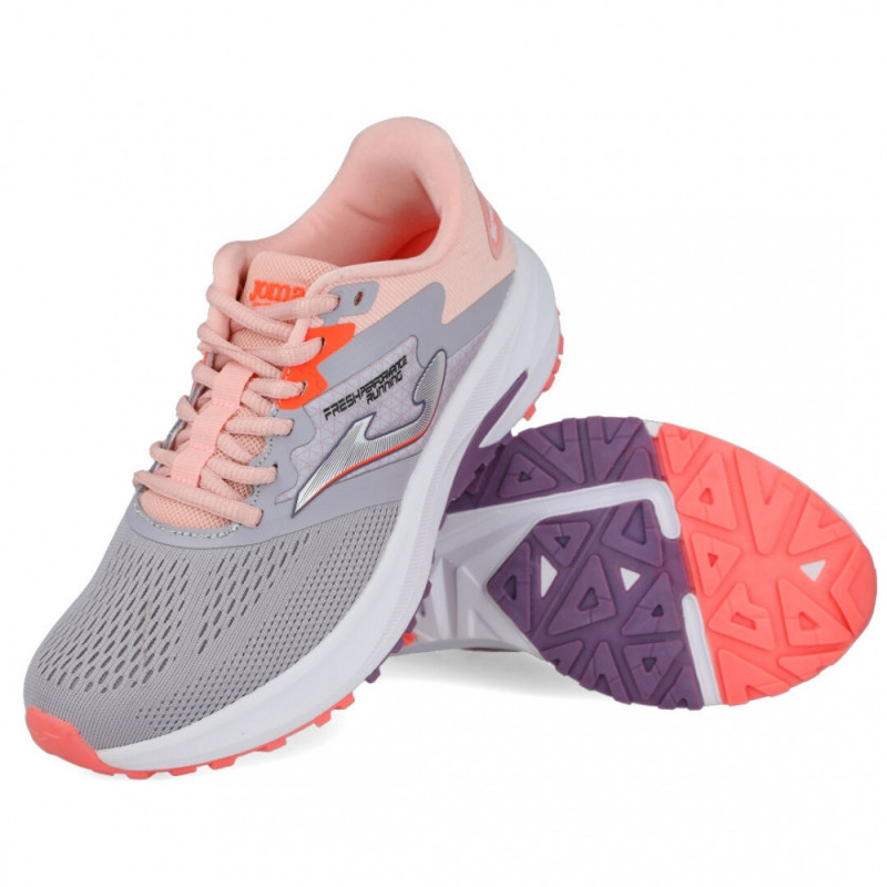 Zapatillas Joma Speed Lady 2312 Grey Pink Para Mujeres