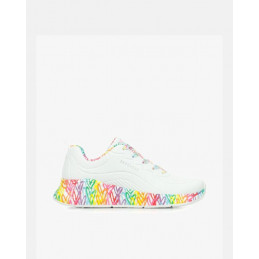 Uno Lite-Exuberant Hearts White/Multi Skechers