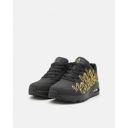 Uno-Golden Heart Black/Gold Skechers